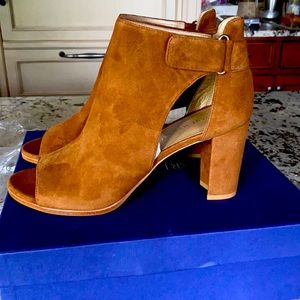Stuart  Weitzman open toed bootie